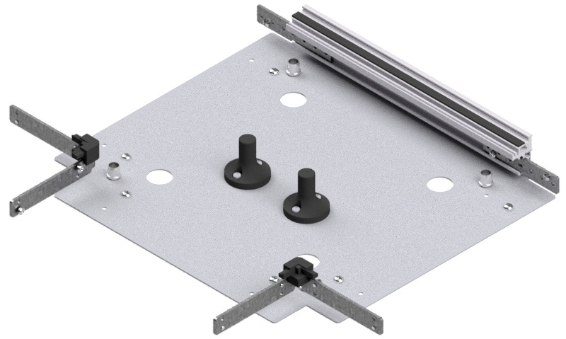 Produktbild UBK 300 502.25 -  T-Verbinder zu Unterflur-Bodenkanal UBK 300, 300x50mm