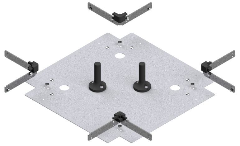 Produktbild UBK 300 803.25 -  Kreuz-Verbinder UBK 300, 300x80mm