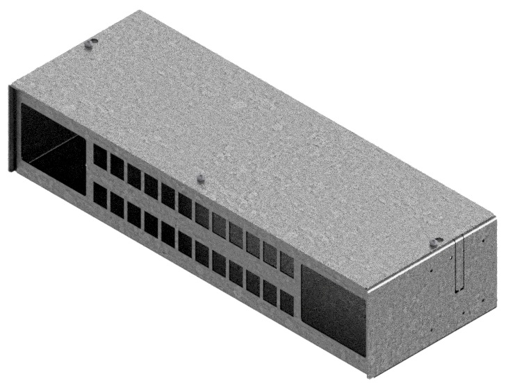 Produktbild MVT 150 244 SVZ  -  Aufputz Medienverteiler für 24 Keystone (19.4mm Ausschnitt)
