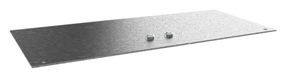 Produktbild MVT 104 000 - Deckel zu Einbau Hager Medienverteiler breit für 10 und 14 Keystone Ausschnitte