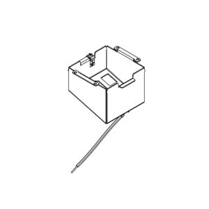 Produktbild UBDK 100 116  -  Steckdoseneinsatz mit 1x 45x45- und 2x Keystone-Ausschnitten, leer