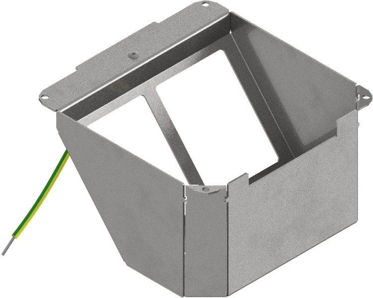 Produktbild UBDK 160 116 - Steckdoseneinsatz für 4x FLF, leer