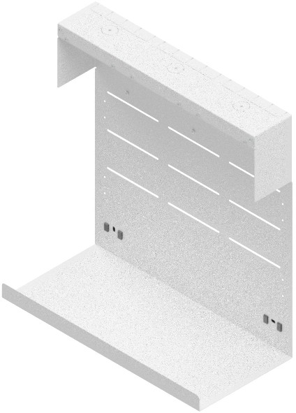 Produktbild MVT 180 000 - AP Mendienverteiler universal, Grundelement