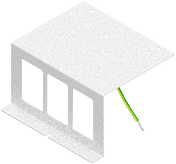 Produktbild MVT 180 010 - FLF-Halter zu AP Mendienverteiler universal