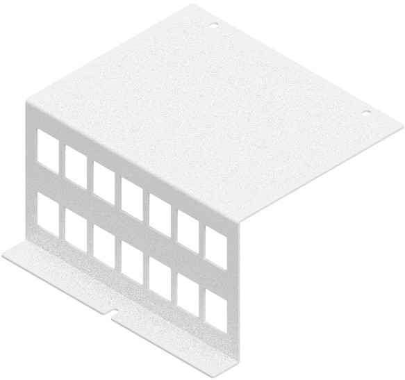 Produktbild MVT 180 011 - Keystone-Halter zu AP Mendienverteiler universal
