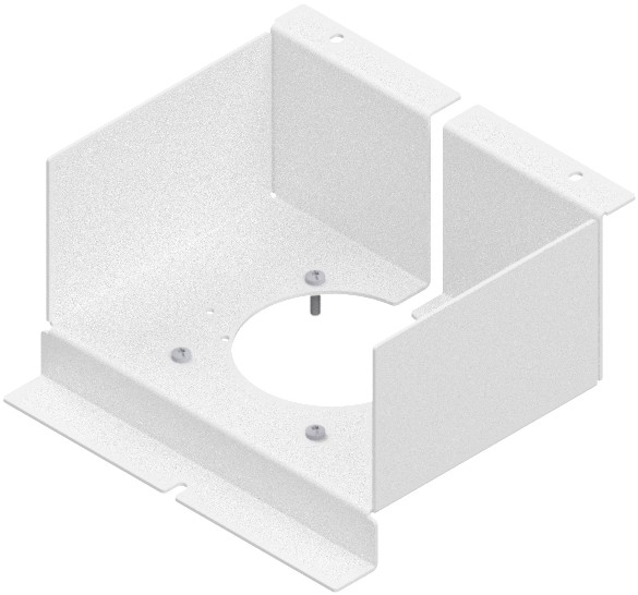 Produktbild MVT 180 012 - LWL-Halter zu AP Mendienverteiler universal