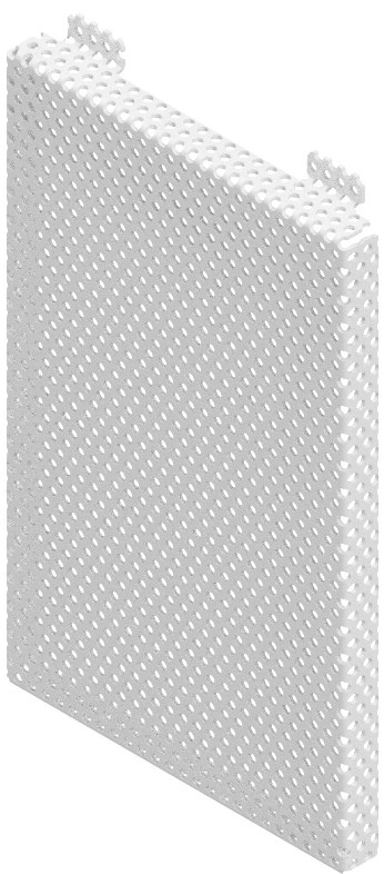 Produktbild MVT 180 014 - Lochblech zu AP Mendienverteiler universal