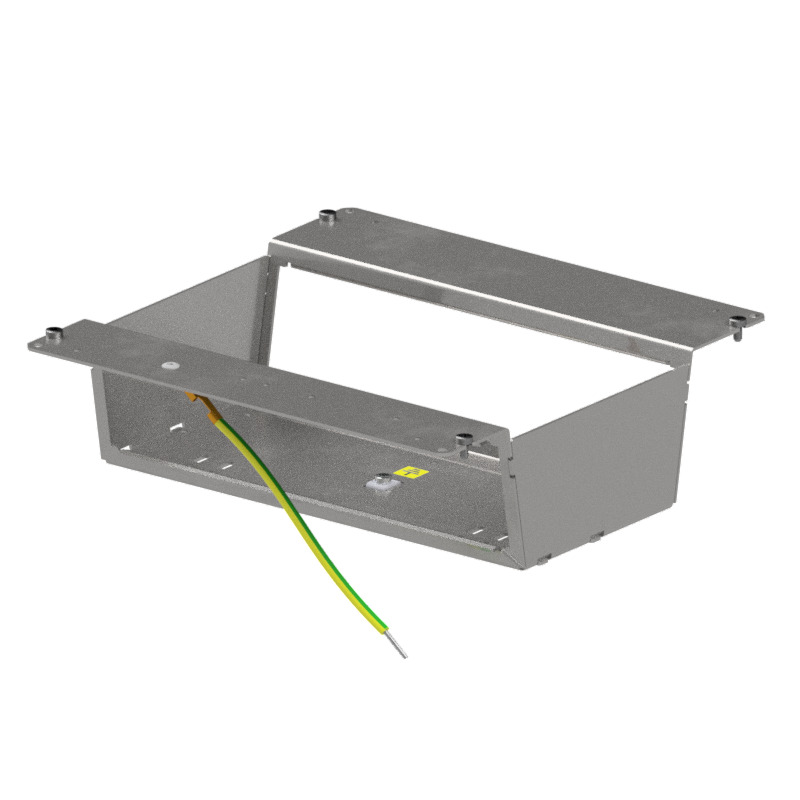 Produktbild DBSA 210 045  -  Steckdoseneinsatz mit 2x4 45x45 Ausschnitte