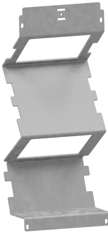 WAD 104 402  -  Steckdoseneinsatz Typ 4 für 4 FLF, leer