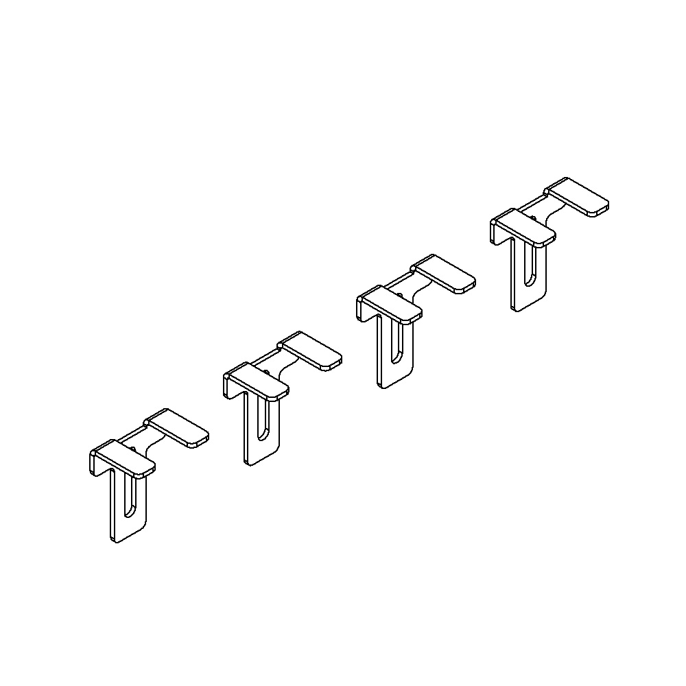 Produktbild WAD 135 146 - Befestigungsset zu Wandauslass WAD für Gehäuse Typ 4, 35 und 46