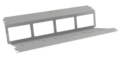 WAD 146 402  -  Steckdoseneinsatz Typ 46, für 4 FLF, horizontal, leer