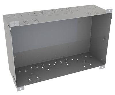 Produktbild WAD 146 600  -  Wandauslass WAD Gehäuse Typ 46 für Steckdoseneinsatz vertikal