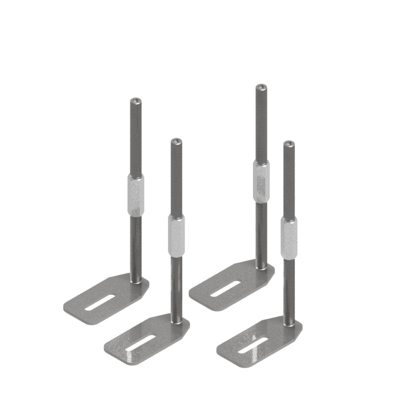 Produktbild UBD 002 195 - Nivellierschrauben M10, Länge 195mm (Niv. 95mm + Verl. 100mm)