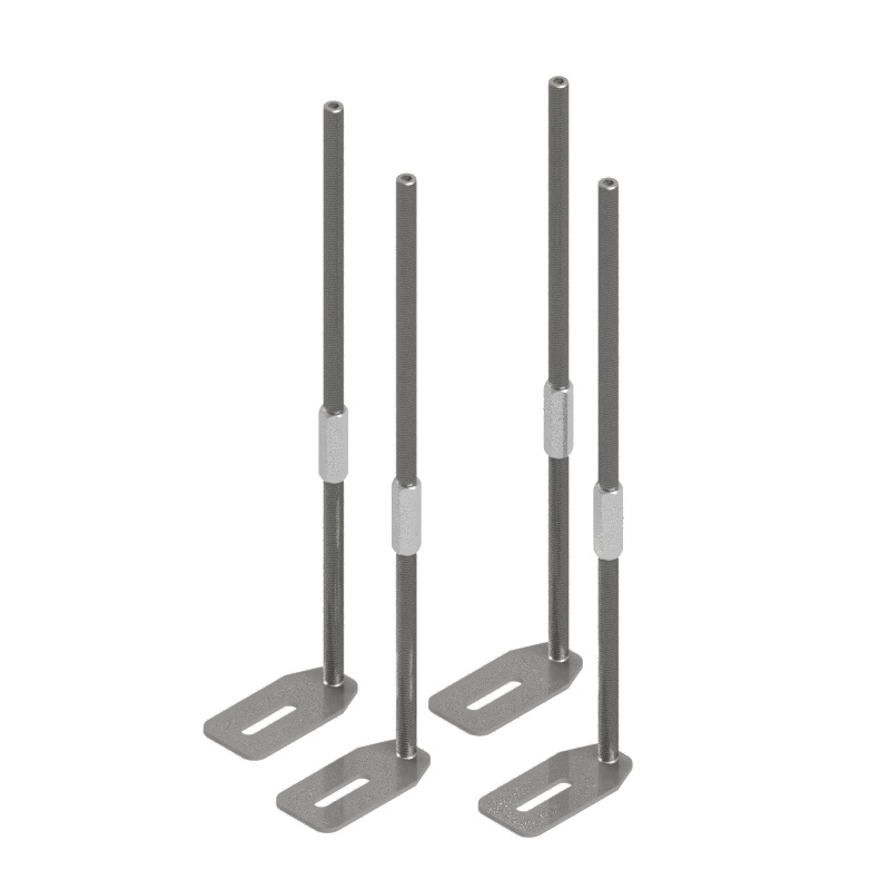 Produktbild UBD 002 345 - Nivellierschrauben M10, Länge 345mm (Niv. 145mm + Verl. 200mm)