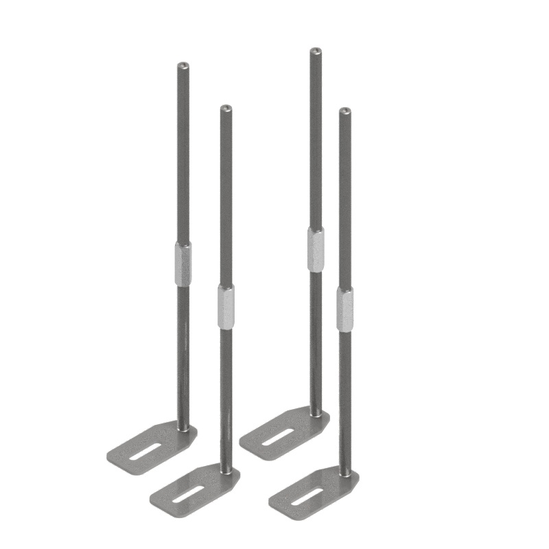 Produktbild UBD 002 370 - Nivellierschrauben M10, Länge 370mm (Niv. 170mm + Verl. 200mm)