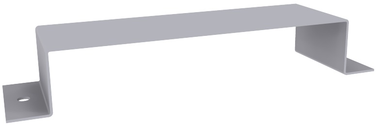 UFK 150 031  -  Befestigungsbride zu UFK 30, 2-zügig, 150 x 30 mm
